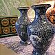  Paired vintage vases BONN-MEHLEM started in. Vintage vases. ANTIK. ART. ITALY. Online shopping on My Livemaster.  Фото №2