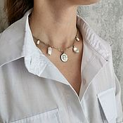 Украшения handmade. Livemaster - original item Necklace with pendants Trophies. Handmade.