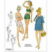 Материалы для творчества handmade. Livemaster - original item B6485 SEWING PATTERN Vintage Dress 1940`s Retro 1944. Handmade.