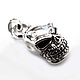 Заказать Подвеска из серебра Small Skull SJP32-03. Blacksilver. Ярмарка Мастеров. . Подвеска Фото №3