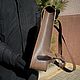 Заказать Городской рюкзак для MacBook. Рюкзак из кожи в городском стиле. BARCA Leather Craft изделия из кожи (barca-di-carta). Ярмарка Мастеров. . Рюкзаки Фото №3
