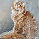 Картина "Рыжий кот", Картины, Севастополь,  Фото №1