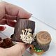 Garden miniature Stump with mushrooms (dollhouse decoration). Decoration for flower pots. magic stick. Online shopping on My Livemaster.  Фото №2
