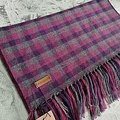 Аксессуары handmade. Livemaster - original item Scarves: Woven scarf fat work winter scarf. Handmade.