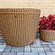 Заказать Кашпо из ротанга 200л. Rattancachepot. Ярмарка Мастеров. . Вазоны садовые Фото №3