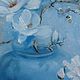 La pintura de flores Azules de la ternura. Pictures. OMA-EVA. Ярмарка Мастеров.  Фото №4