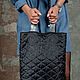 Сумка-шоппер из стеганой ткани. Сумка-шоппер. Bagaccessory. Ярмарка Мастеров.  Фото №4