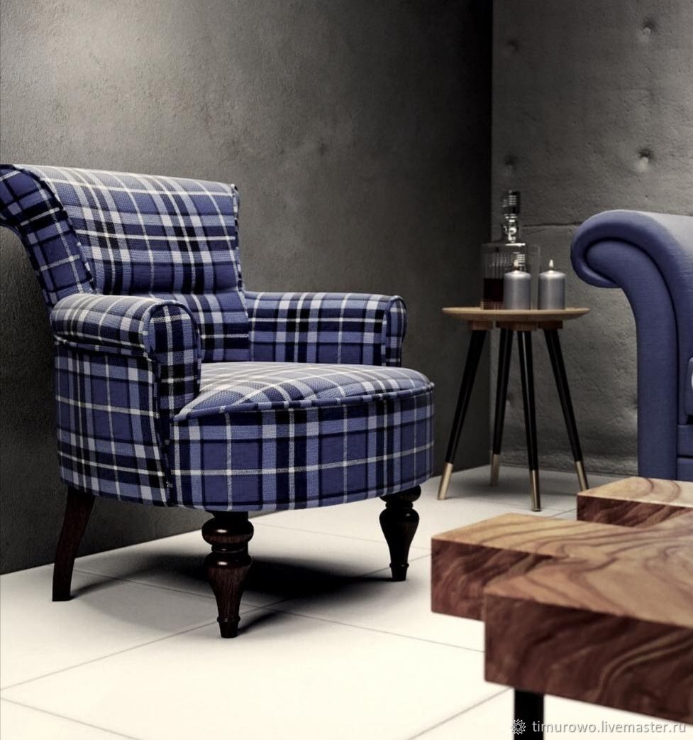Кресло Silvester с пуфиком в интернет-магазине на Ярмарке Мастеров ...