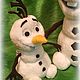 Снеговик Олаф из мультфильма Холодное сердце /Olaf, Мягкие игрушки, Орел,  Фото №1