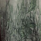 Одежда ручной работы. Ярмарка Мастеров - ручная работа Платье "Болотные травы" ЖП2-149. Handmade.