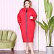  Red Neopren. Платья. Lera Samaryanova (moda-xxl-ru). Интернет-магазин Ярмарка Мастеров.  Фото №2