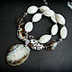Beads Shell Kakkols Four-sided 27h15mm. Beads1. - Olga - Mari Ell Design. My Livemaster. Фото №6