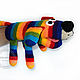 Order Knitted dog. Toy on hand. GALAtoys. Livemaster. . Stuffed Toys Фото №3