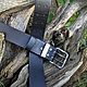 Men's leather belt 'Old Anvil' 2. Straps. MILANO. My Livemaster. Фото №4
