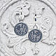 Серьги из серебра "Птица". Серьги классические. Ornamenti - авторские украшения. Интернет-магазин Ярмарка Мастеров.  Фото №2