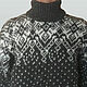Downy sweater with ornament. Sweaters. Downy Paradise. Online shopping on My Livemaster.  Фото №2