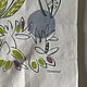 Винтаж:  кухонное полотенце (лен+хлопок, Финляндия). Текстиль винтажный. Curios Finds. Интернет-магазин Ярмарка Мастеров.  Фото №2