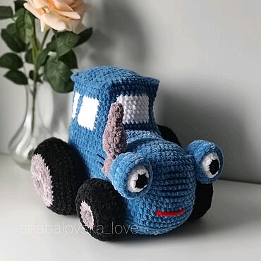 Куклы и игрушки ручной работы. Ярмарка Мастеров - ручная работа Трактор. Handmade.