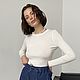Viscose jumper on the figure with a round neck thin, Jumpers, Moscow,  Фото №1