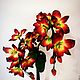Table lamp: Bouquet lamp 'Royal Orchid'. Table lamps. Elena Krasilnikova. My Livemaster. Фото №4
