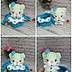 Кошечки 11 см в корзиночках ручной работы. Амигуруми куклы и игрушки. Нелли 'Любимые Игрушки'.. Ярмарка Мастеров.  Фото №5