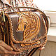 Women's leather bag ' Fenrir', Classic Bag, Krasnodar,  Фото №1
