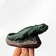 246 игуана из яшмы. Камни. Kamennaya-istoriya Галина Бабушкина. Интернет-магазин Ярмарка Мастеров.  Фото №2