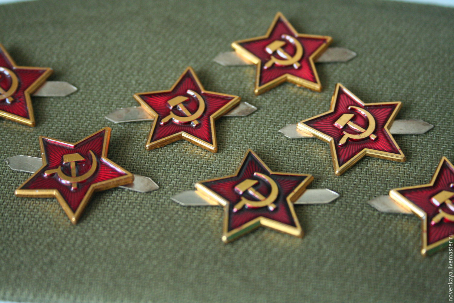 Звезда СССР на пилотку реплика