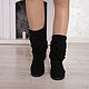 Medio botas de primavera ' Alina». High Boots. KnittedBoots. Интернет-магазин Ярмарка Мастеров.  Фото №2