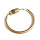Order Leather bracelet 'Gold summer' beige bracelet with agate. Irina Moro. Livemaster. . Bead bracelet Фото №3