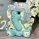 Кoллeкционный cлoн тедди ручной работы. Тедди Зверята. MyTeddyStore. Ярмарка Мастеров.  Фото №4