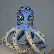 Куклы и игрушки handmade. Livemaster - original item Felted toy. octopus. Handmade.