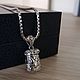 Серебряная подвеска-контейнер Лотос. CS0043. Подвеска. Silver&Gems. Интернет-магазин Ярмарка Мастеров.  Фото №2
