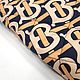 Подписная стежка с подкладкой  Burberry. Ткани. Натуральные одежные ткани (naturalnyetkani). Ярмарка Мастеров.  Фото №5