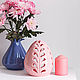 Декоративное яйцо (розовое), Пасхальные яйца, Вязники,  Фото №1