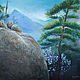  ' Spring in the mountains' mountain landscape in oil, Pictures, Ekaterinburg,  Фото №1