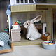 Felted Bunny felt toy, Felted Toy, Krasnoyarsk,  Фото №1