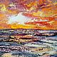 The picture sea sunset beach 'what dreams may come'. Pictures. Russian Oil Paintings. Online shopping on My Livemaster.  Фото №2