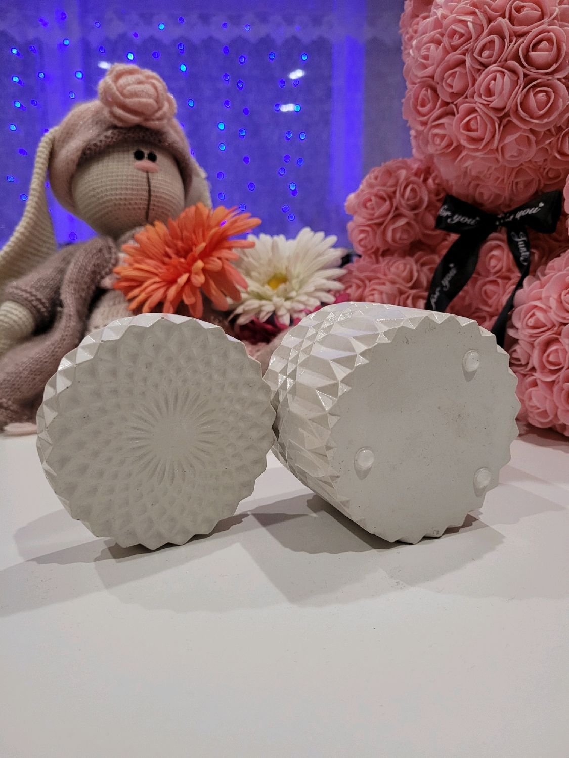 Подсвечник из гипса в интернет-магазине на Ярмарке Мастеров ...