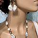 Украшения из жемчуга. Комплект. Комплекты украшений. Elena Moonlight Jewelry. Ярмарка Мастеров.  Фото №9