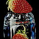 Order Kit embroidery with beads ' Strawberries in a glass !'. Beaded embroidery from Laura. Livemaster. . Embroidery kits Фото №3