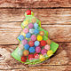 'Christmas tree with balls ' soap gift souvenir New year. Soap. Edenicsoap - soap candles sachets. My Livemaster. Фото №6