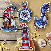 Сувениры и подарки handmade. Livemaster - original item Magnets: Sea stories, collection. Handmade.