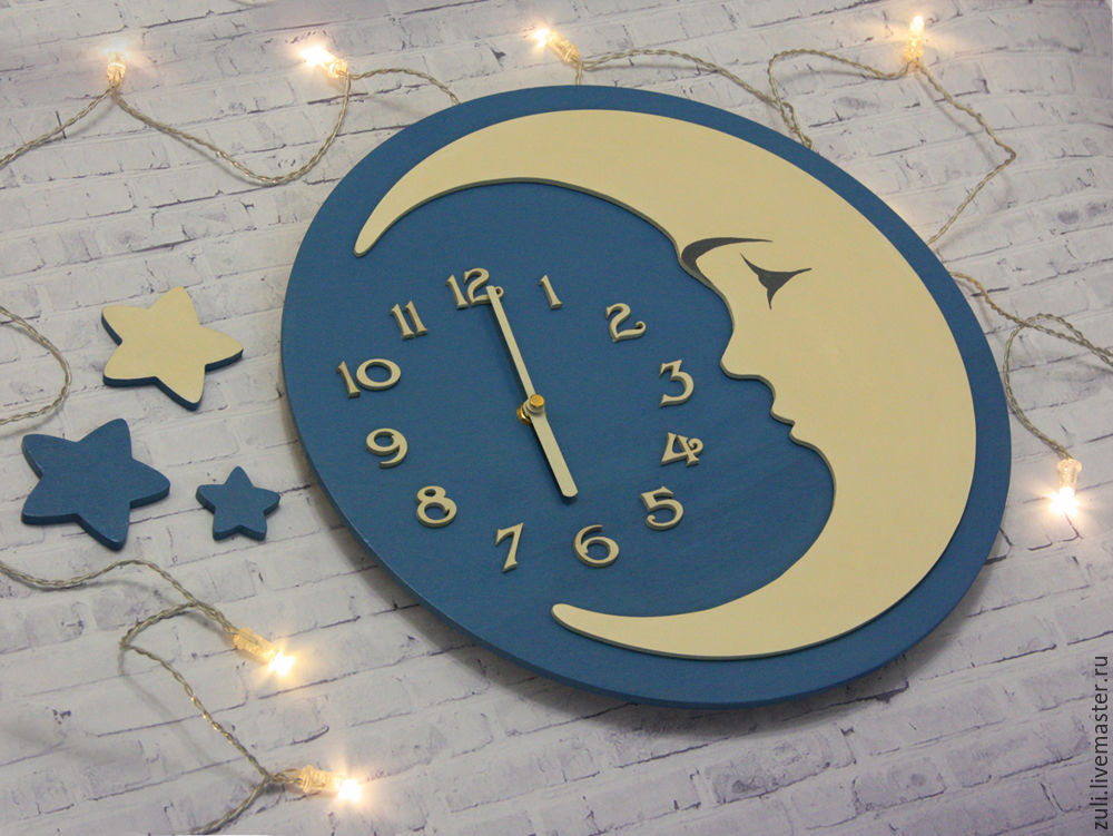 Wall clock in the nursery 