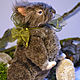 Rabbit in the style of Teddy nature, realistic toy, handmade. Stuffed Toys. Zlata's fantasy dolls. My Livemaster. Фото №6