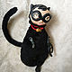 Catwoman, handmade interior toy, comics fanart, Boudoir doll, Ryazan,  Фото №1