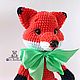 Soft toy Fox plush crocheted Fox. Stuffed Toys. vyazunchiki-lz (vyazunchiki-lz). Online shopping on My Livemaster.  Фото №2