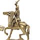 Soldiers figurines, horse warrior, brass, 14-15 cm%#%023. Figurine. Master Lihman. My Livemaster. Фото №4