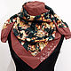 Винтаж: Collectible.90е Tuscany per Donna,COMO,шелковый платок редкость. Платки винтажные. vis-a-vis. Ярмарка Мастеров.  Фото №4