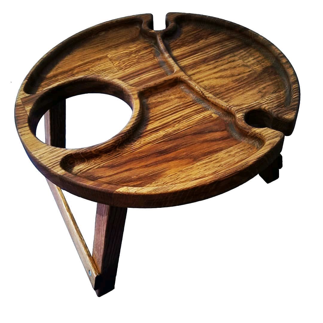 Винный столик Greenwood деревянный настольный